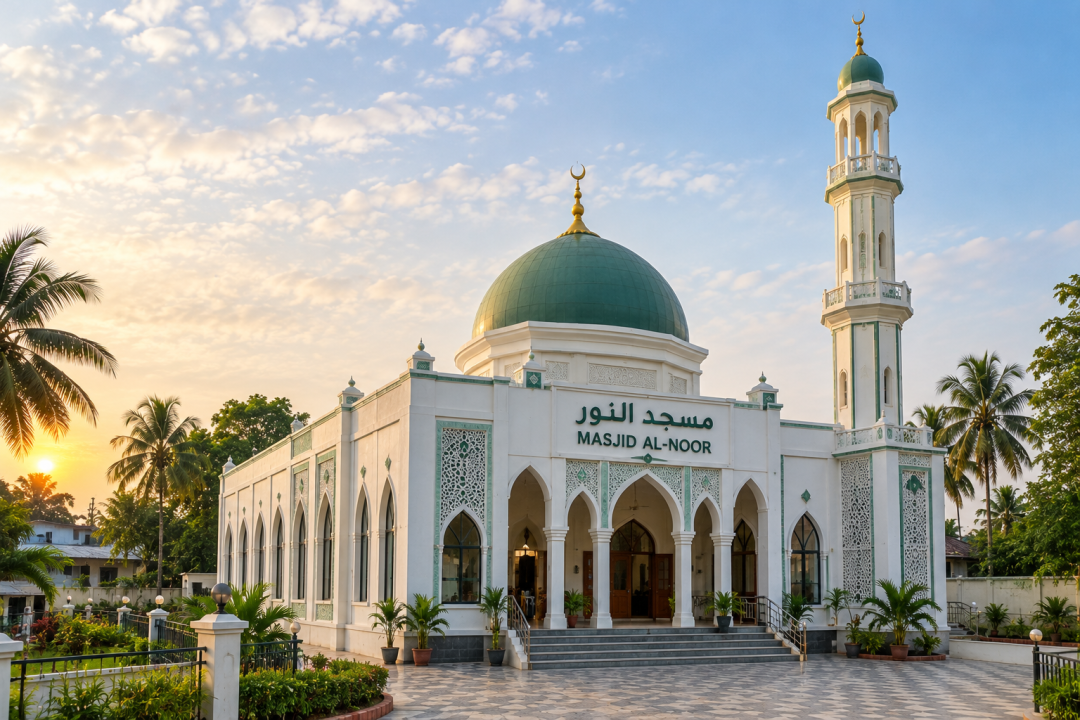 مسجد النور في بنغلاديش